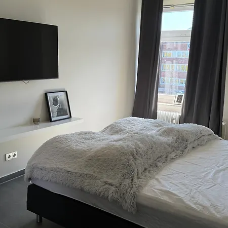 Pier 1 Bis 4 Gmuetliche Mit Boxspringbett Quarto em Acomodações Particulares Cuxhaven